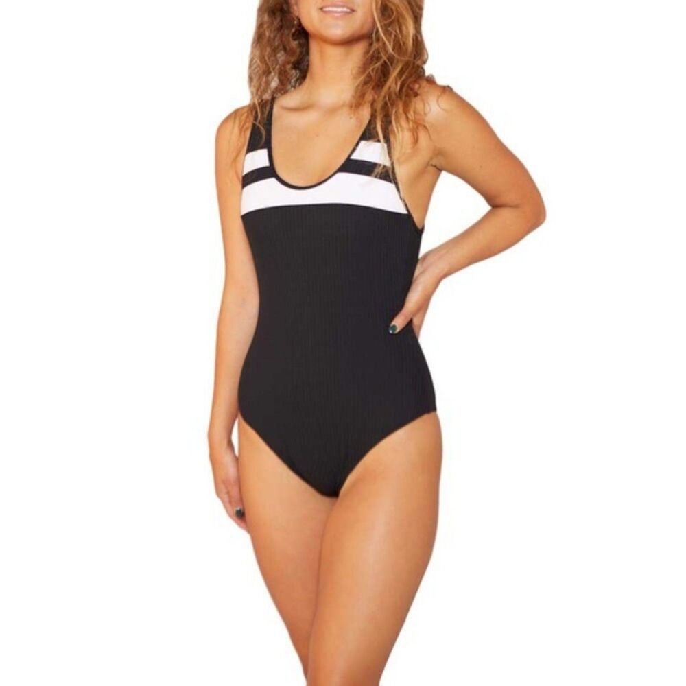 Hurley One Piece Block Party Swimsuit Size S